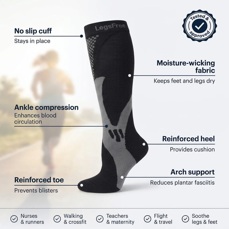 LegsFree Support Socks